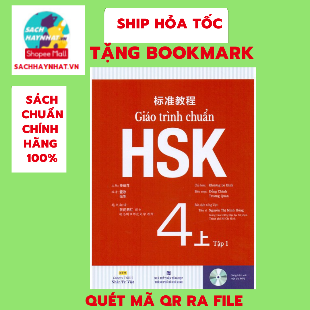 Sách - giáo trình chuẩn hsk 4 bài học