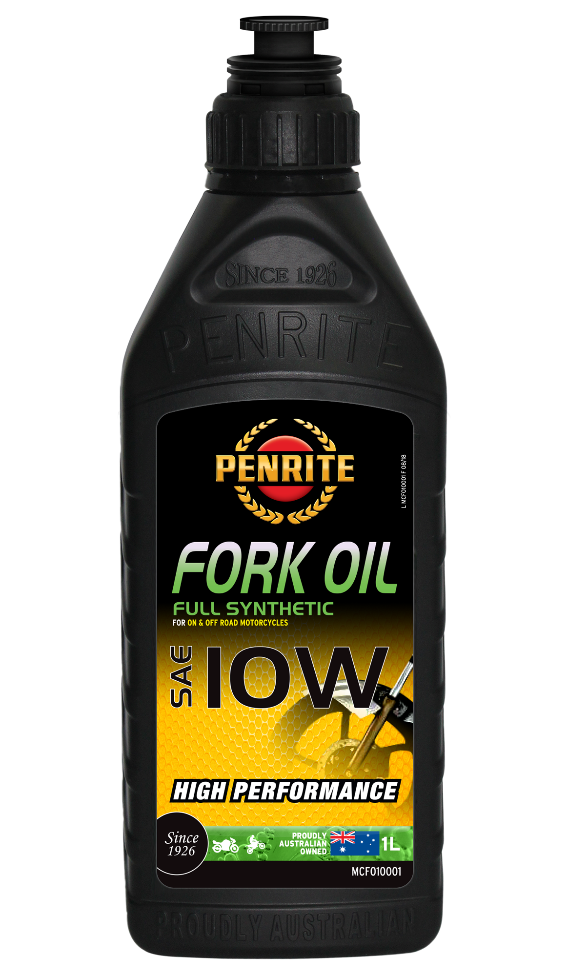 Dầu phuộc nhún penrite mc fork oil 10w full synthetic dầu phuộc nhún xe máy hàng chính hãng úc 1l