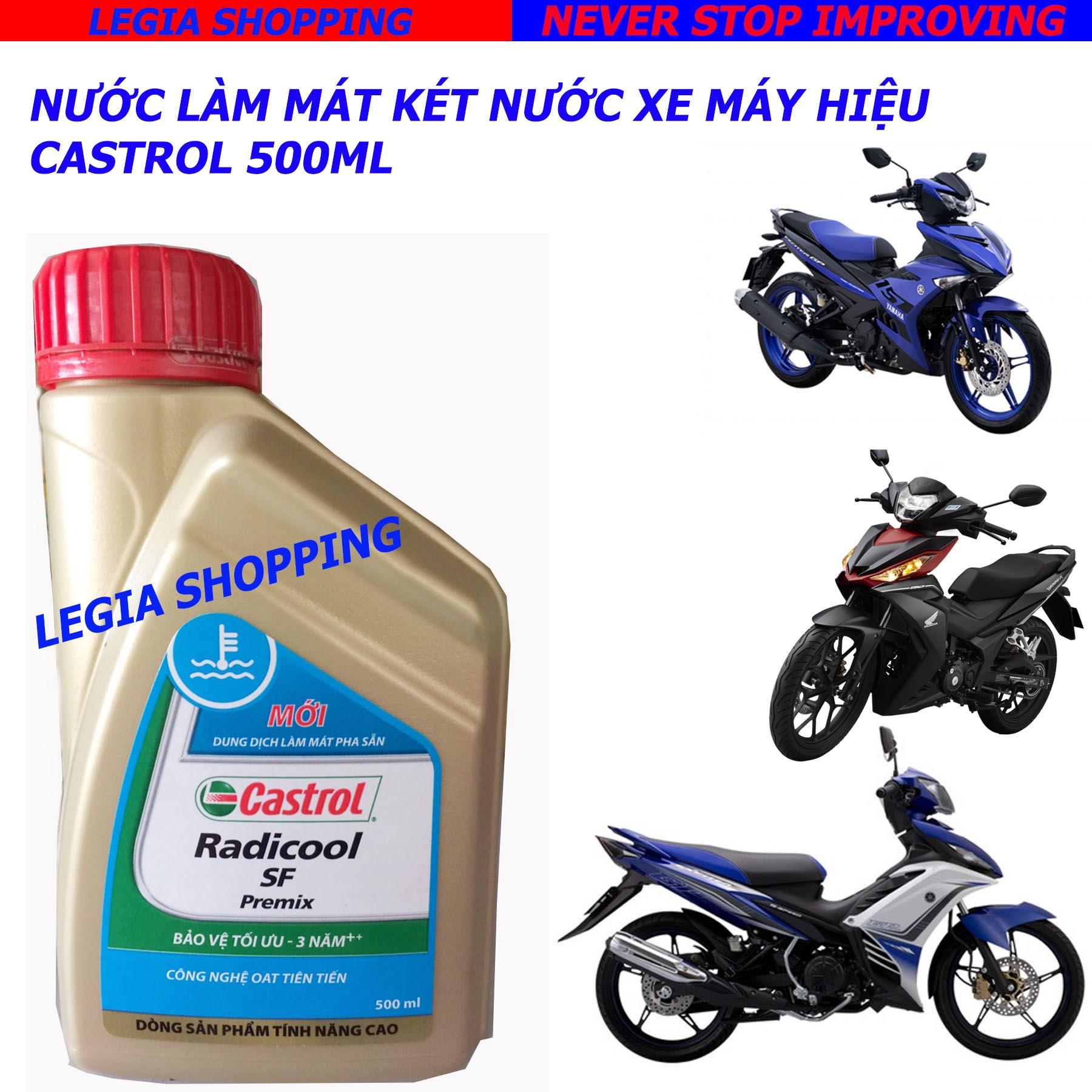 Nước làm mát giải nhiệt động cơ xe máy castrol 500ml
