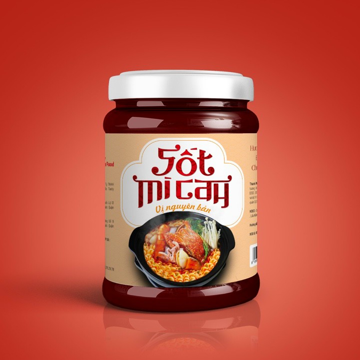 Nước Sốt Mì Cay Sauce -Gia Vị Nấu Nước Lèo Chuyên Dùng quán mì cay 1,2kg