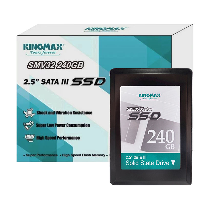 Ổ cứng ssd kingmax smv32 240gb 2.5 sata3