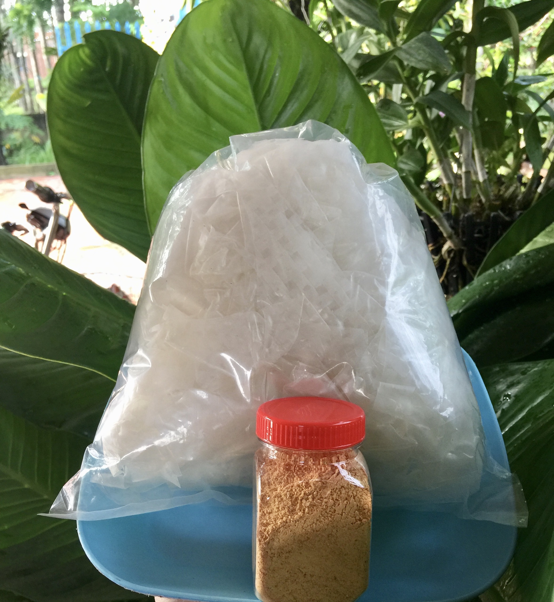 0,5kg Bánh tráng rìa gạo dẻo phơi sương ngon 100g muối nhuyễn chay  tây tinh siêu ngon- Mimin