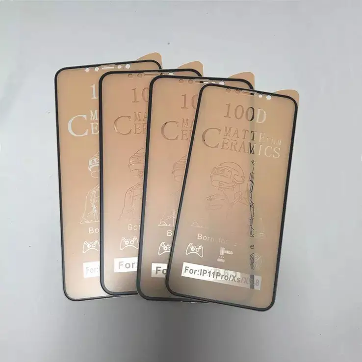 Kính Cường Lực Dẻo 100D Siêu Mỏng,Siêu Bền,Chống Bám Vân Tay,Chống Va Đập Dành Cho Iphone 6 7 8 X 11 6Plus 7 Plus 8 Plus Xr Xs Max Iphone 11 Pro Max Chất Lượng Cao,Bẻ Không Vỡ 7