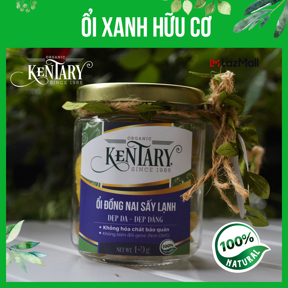 Ổi Đồng Nai sấy lạnh Kentary hũ 100gr - TẶNG FREE THÊM MÓN KHÁC NẾU KHÔNG NGON - đồ ăn vặt