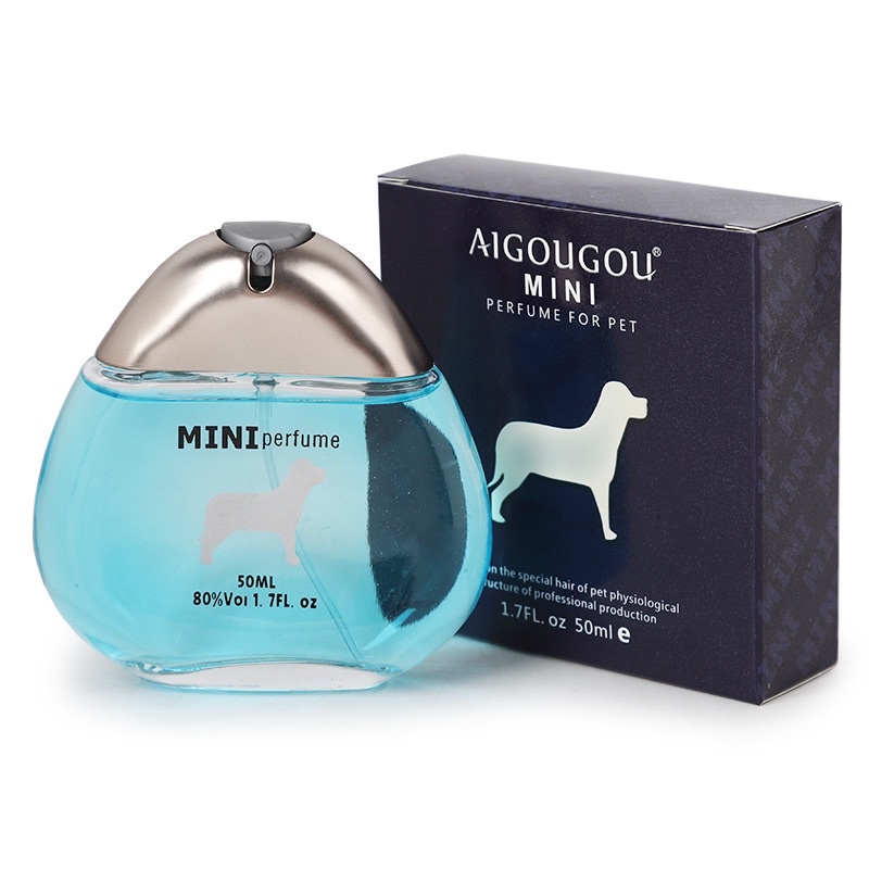 Nước hoa khử mùi dành cho chó mèo aigougou mini 50ml - mã pkcmk37