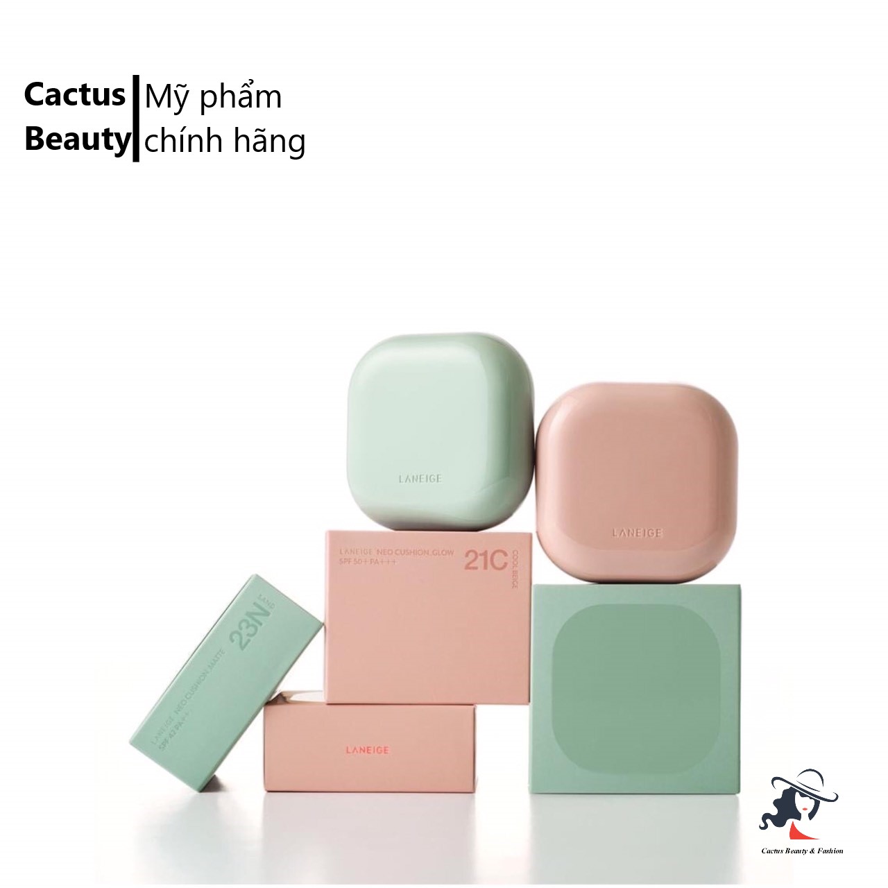 Phấn nước Laneige Cushion Neo Matte kèm lõi
