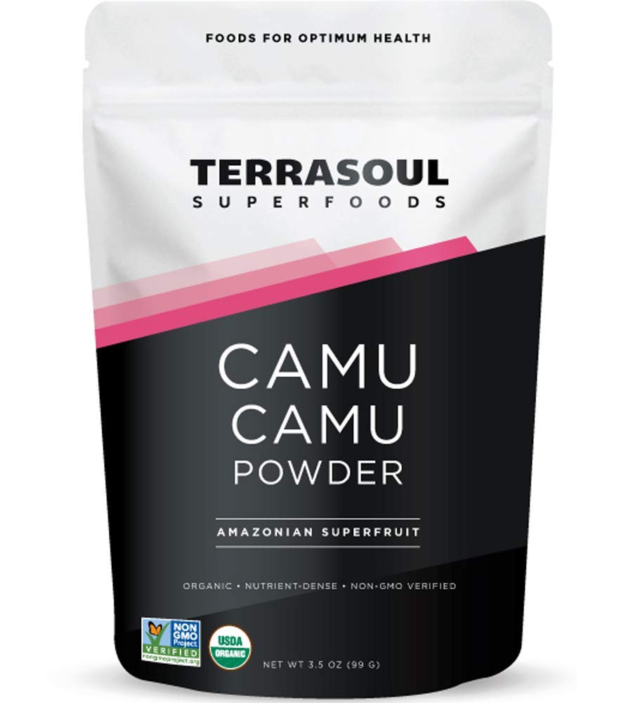 Bột Camu hữu cơ (Organic Camu Powder) - Terrasoul Superfoods - 99g
