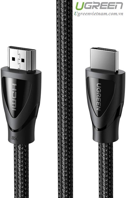 Cáp hdmi 2.1 dài 1.5m ultra hd 8k @ 60hz ugreen 80402 cao cấp