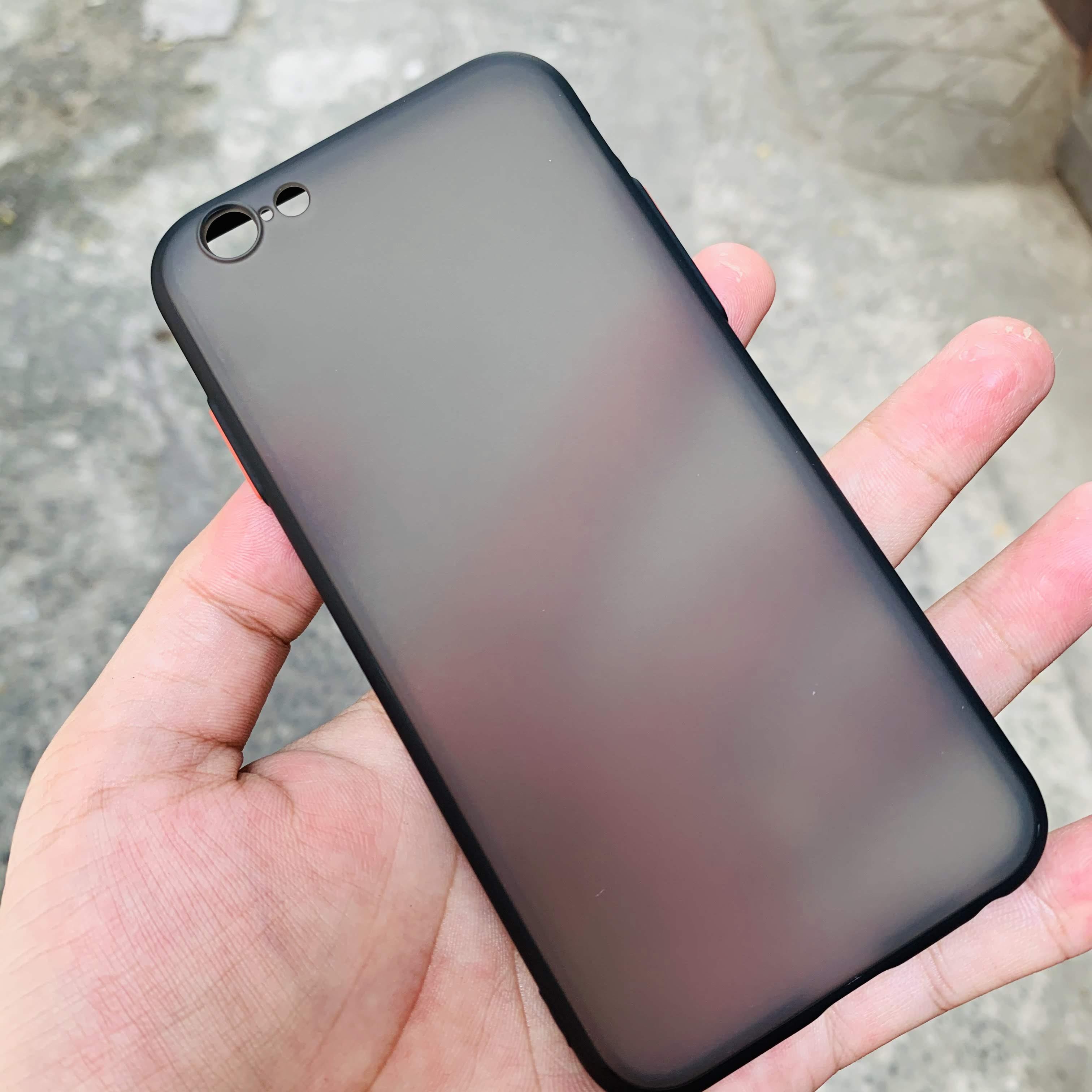 Ốp Lưng iPhone 6 6S iPhone 6 Plus 6S Plus nhám viền màu