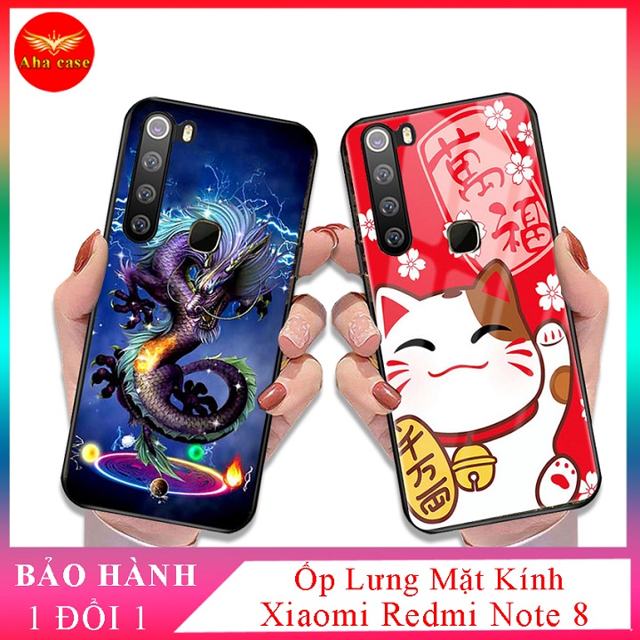 Ốp lưng Xiaomi Redmi Note 8 ốp điện th0ại mặt lưng kính KÍNH IN HÌNH chống trầy xước, đẹp, ốp redmi note 8 sắc nét siêu sang, Nâng tầm đẳng cấp