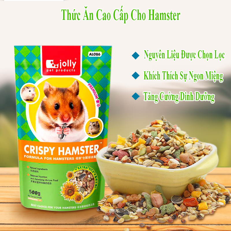 [HCM]Thức Ăn Cao Cấp Cho Hamster 500g