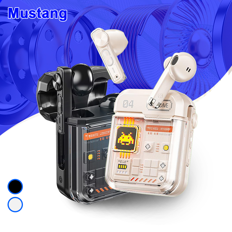 Tai Nghe Chơi Game Bluetooth Không Dây Cao Cấp, Giảm Tiếng Ồn Thông Minh, Siêu Trầm, Thời Lượng Pin Dài, Chất Lượng Âm Thanh Hifi