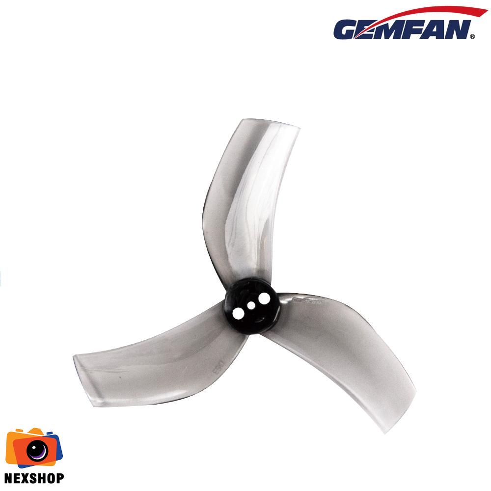 GEMFAN D63 Ducted Durable 3 Blade 63mm-Clear Gray