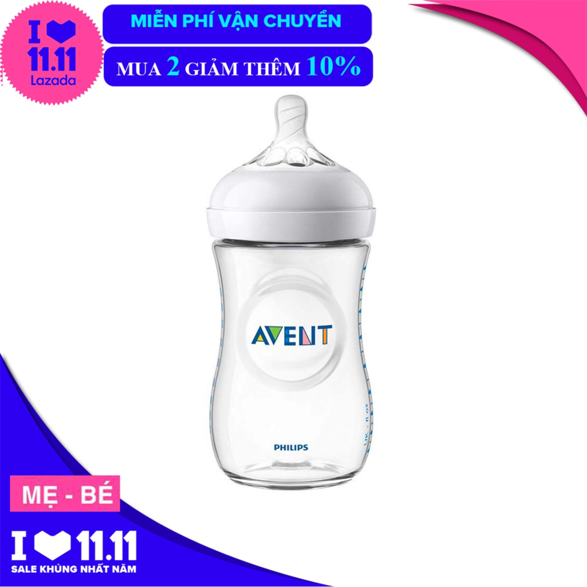 Bình sữa Philip AVENT Natural 260ml chính hãng