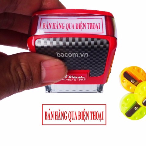 MỘC DẤU SHINY BÁN HÀNG QUA ĐIỆN THOẠI