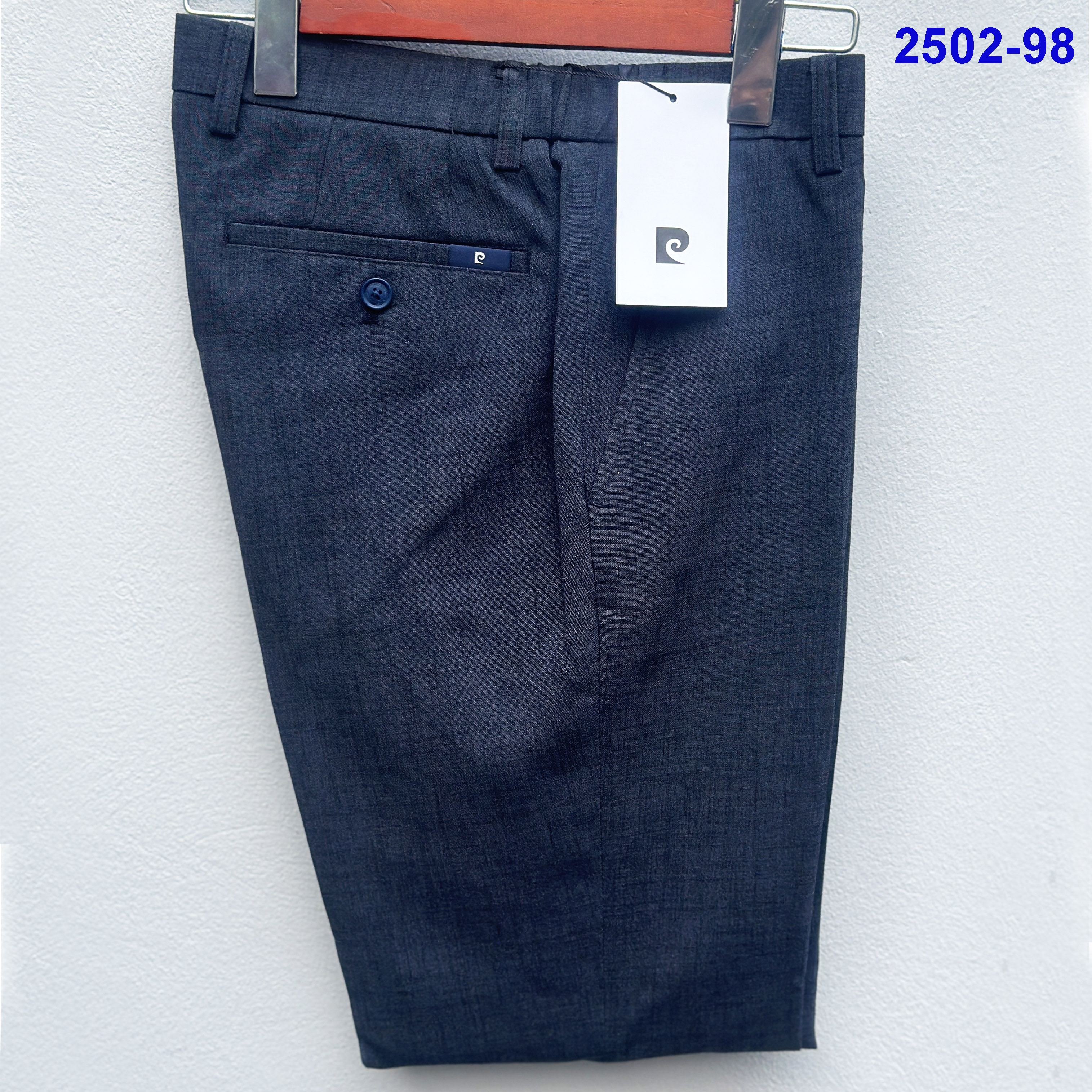  Quần Âu Nam Kaki Dáng Suông Co Giãn Quần Tây Nam Kaki Màu Tím Than Nhạt Pierre Cardin Chính Hãng Thị Trường Hàn Quốc Mới 2025 