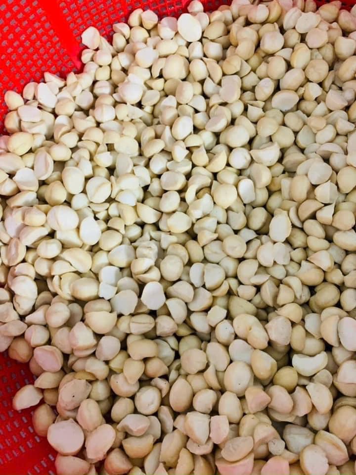 500gr Nhân Macca Vỡ, hàng vỡ to vỡ đôi