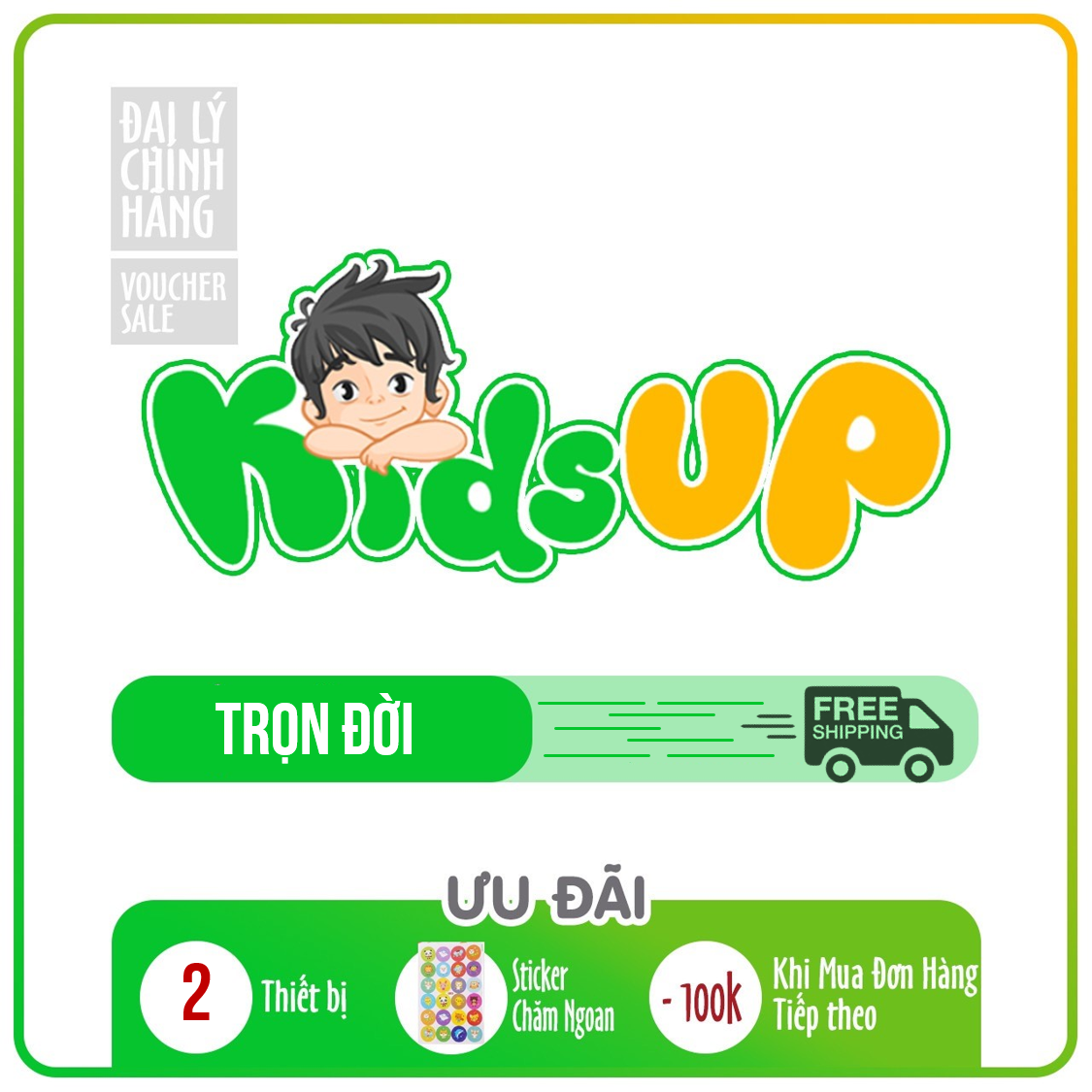 Kids UP - TRỌN ĐỜI - Ứng dụng giáo dục sớm Montessori - KIDSUP