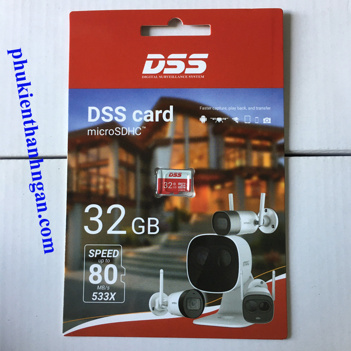 Thẻ nhớ 32g dss chuyên camera - thẻ nhớ cao cấp