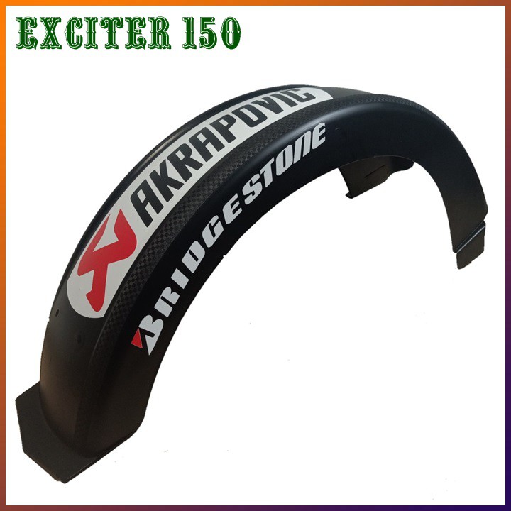 Chắn bùn sau Exciter, winner, chất liệu nhựa nguyên khối full bánh sau