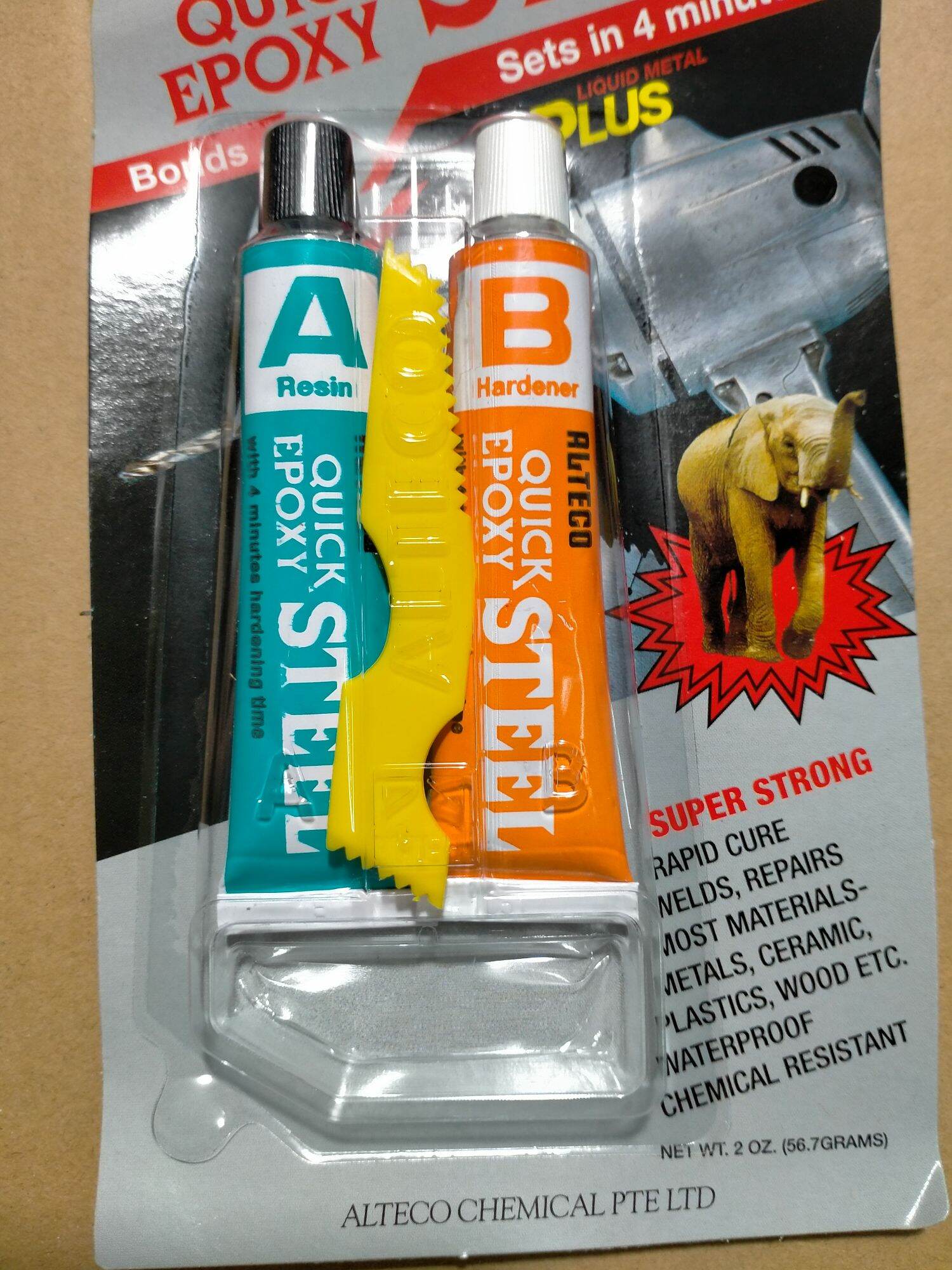 Keo dán 2 thành phần - ab epoxy