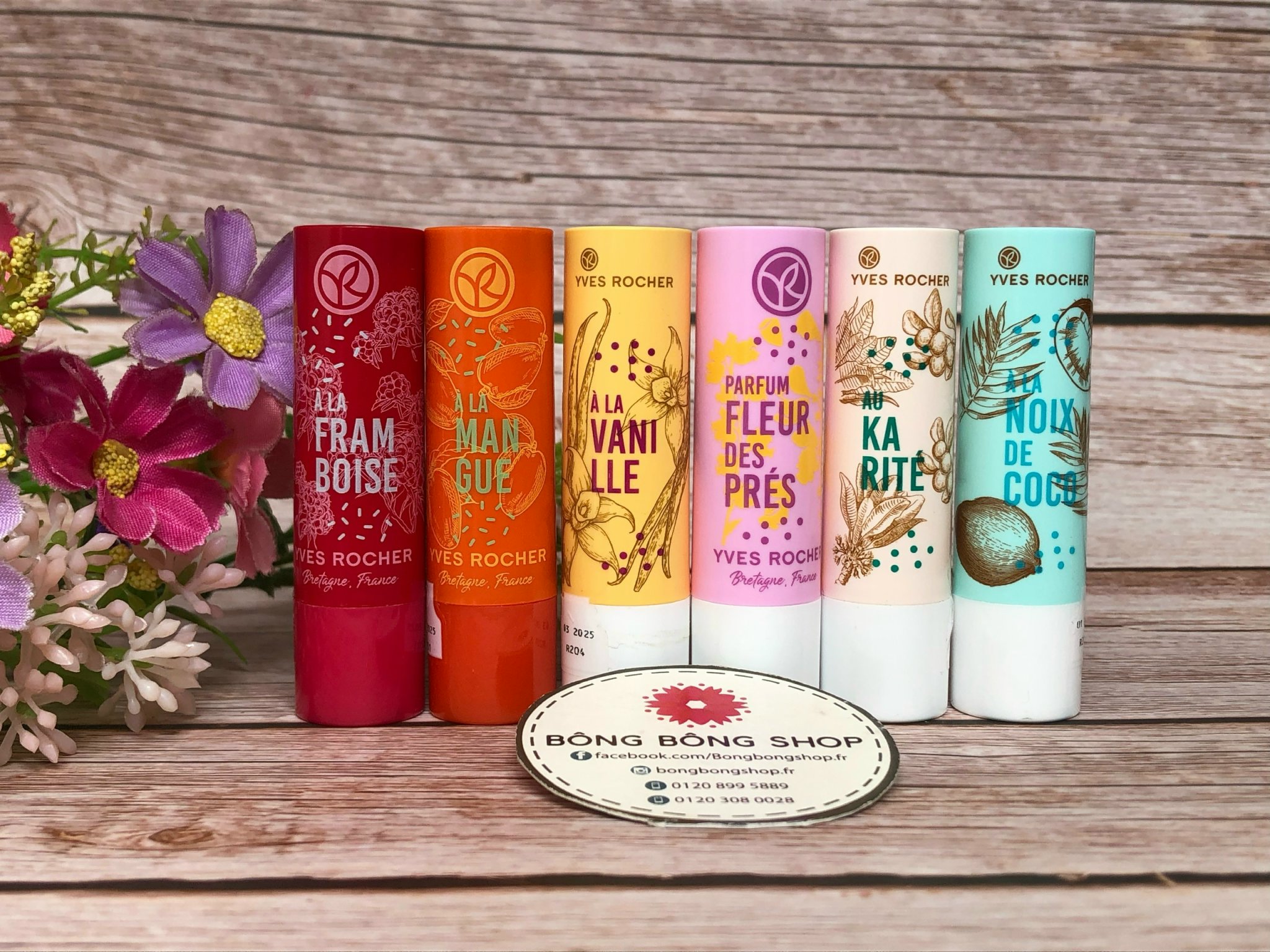 (Chuẩn Pháp) Son dưỡng Yves Rocher hương hoa quả