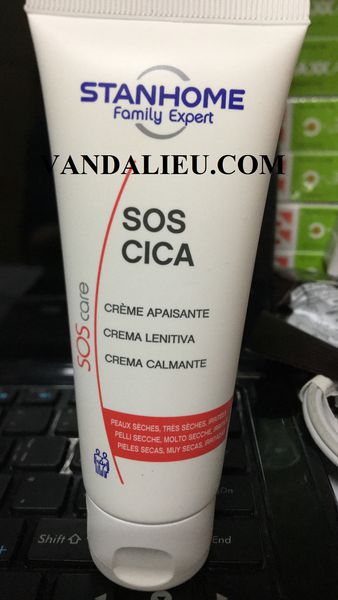 Kem dưỡng ẩm làm mềm cho da khô , da nhạy cảm stanhome sos cica 75ml