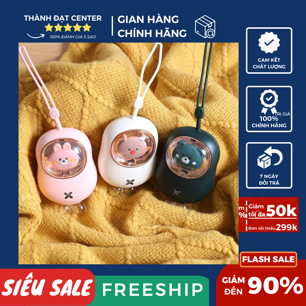 Máy sưởi mini cầm tay đa chức năng, quạt sưởi ấm mini thông minh nhỏ gọn, bỏ túi