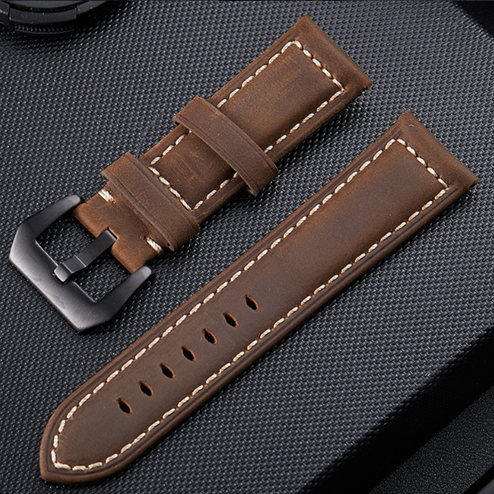 [ SAM Leather ] Dây Đồng Hồ Da Bò – Dây Da Đồng Hồ SAM001NW Size 20mm,22mm – Da Bò Thật Bảo Hành 12 Tháng Chính Hãng