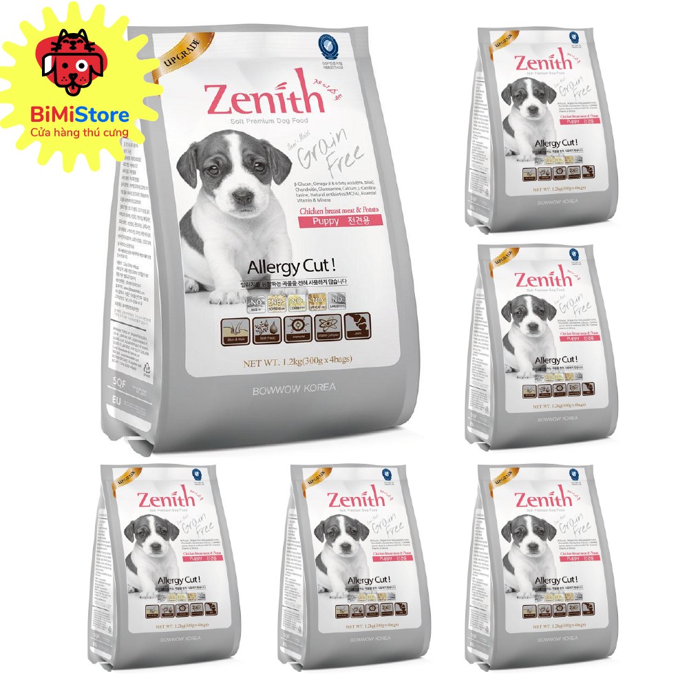 Thức ăn cho chó hạt mềm zenith nhập khẩu từ hàn quốc 300g | bimistore