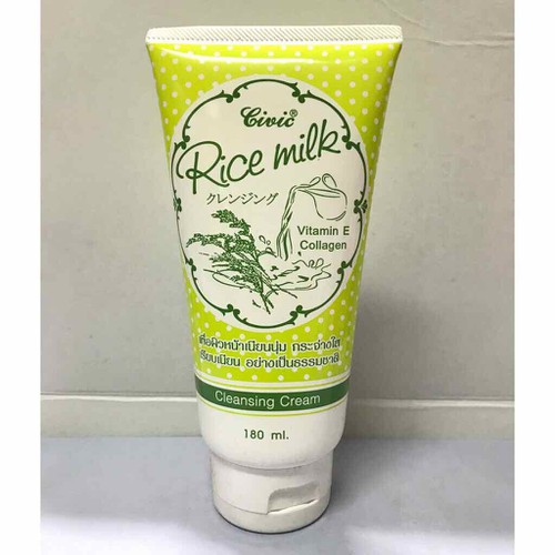 [HCM]Sữa rửa mặt gạo Civic Rice milk Thái Lan 180ml