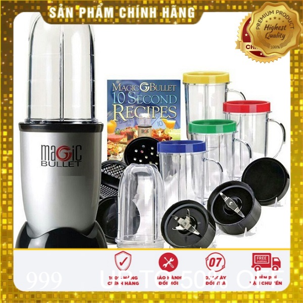 Máy xay sinh tố đa năng magic bullet 21 chi tiết chính hãng, đa năng tiện lợi, sự lựa chọn của nhiều gia đình việt. bảo hành 12 tháng - lazadmall