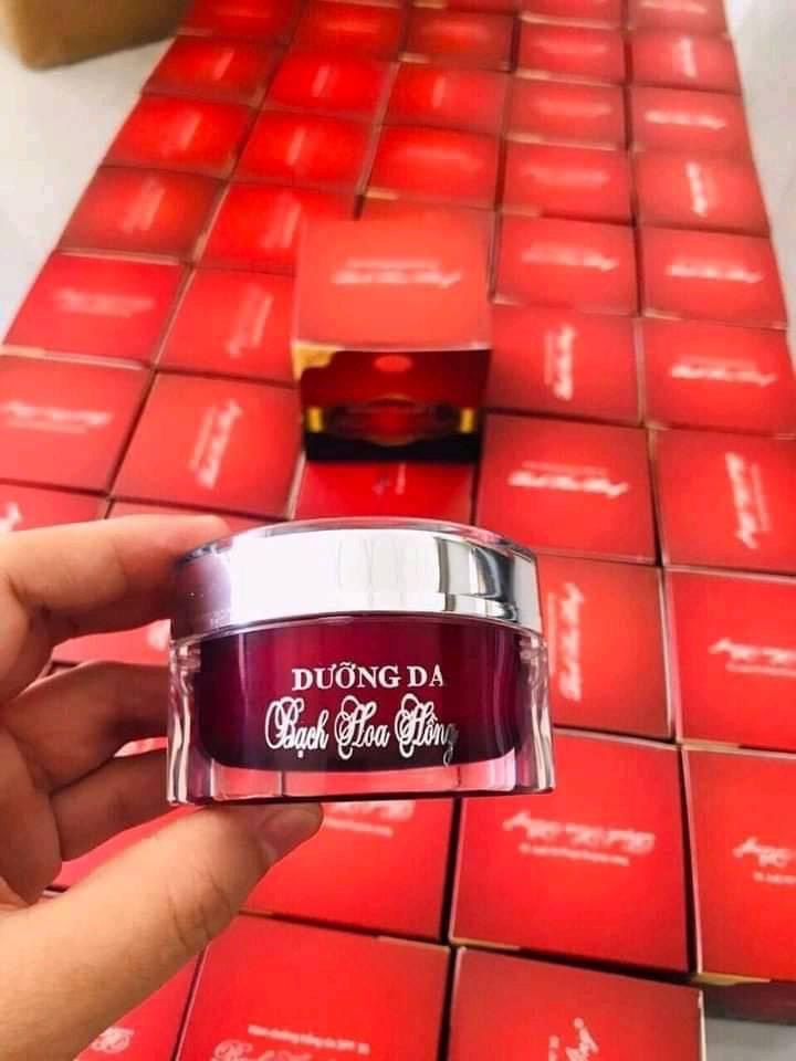 [Chính hãng] Kem dưỡng trắng da Bạch hoa hồng 15g
