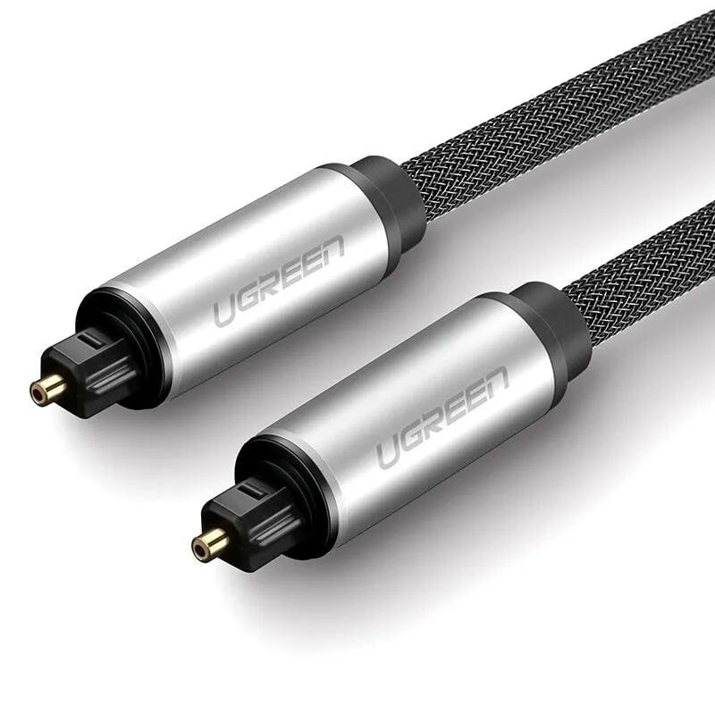 Ugreen 10540 2m màu xám dây cáp quang âm thanh 2 đầu dương av108