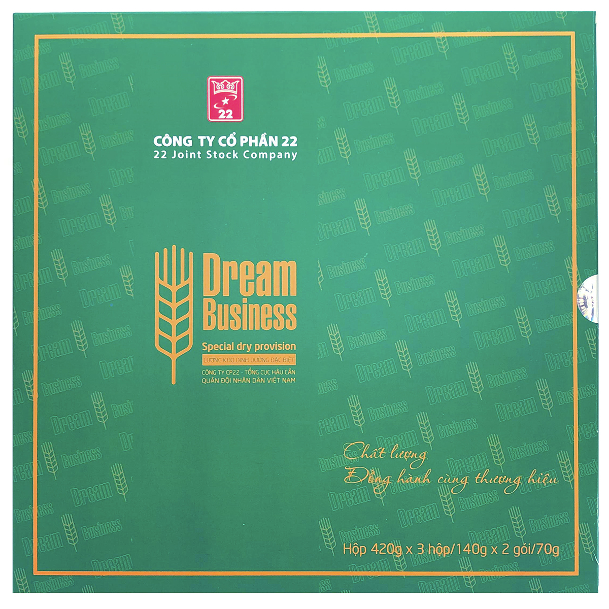 [HCM]Lương Khô Doanh Nhân Cao Cấp Dream Business - 420g/hộp