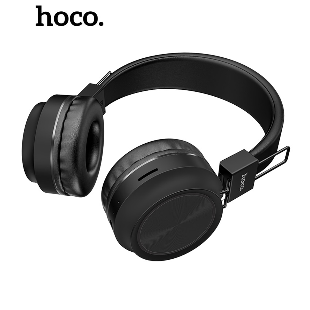 Tai nghe chụp tai Bluetooth Hoco W25 headphone cao cấp, không dây nghe cực hay, đàm thoại 12 tiếng - Chính hãng