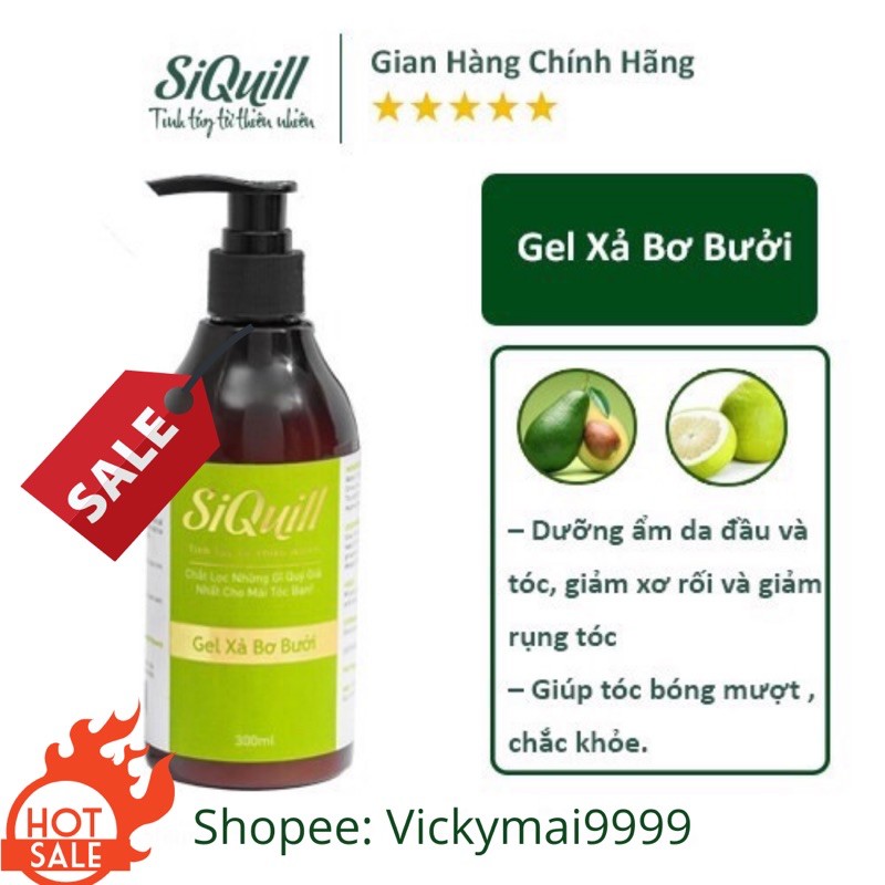 Dầu xả siquill phục hồi tóc hư tổn giảm rụng tóc 300ml