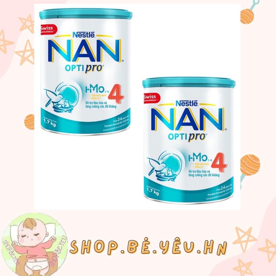 Combo 2 hộp Sữa bột Nan Optipro 4