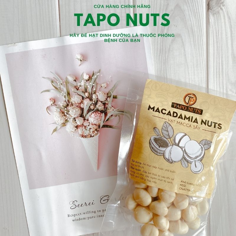 Nhân Hạt Macca 100g nhân loại 2 nhân vỡ - Làm sữa hạt, an toàn cho mẹ bầu, giá tại xưởng