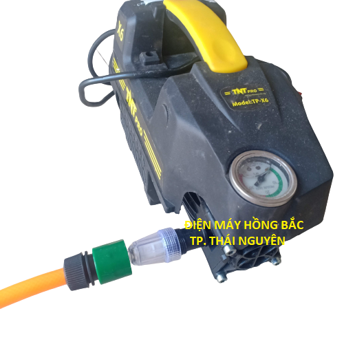 Nối nhanh dây hút máy rửa xe gia đình