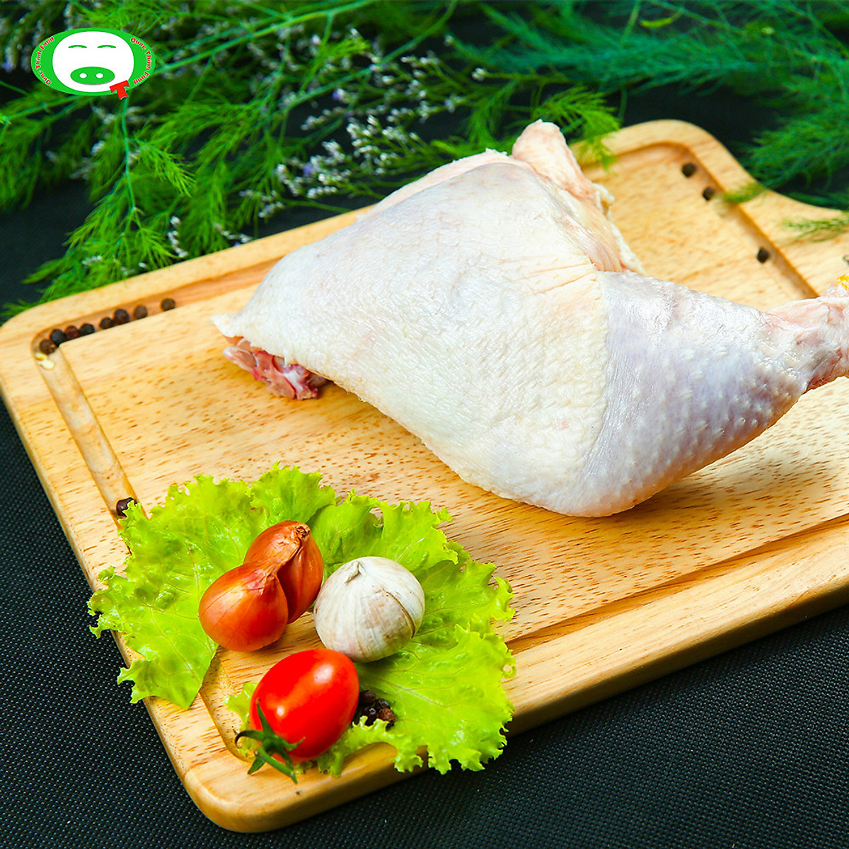 - đùi gà góc tư mỹ 500g
