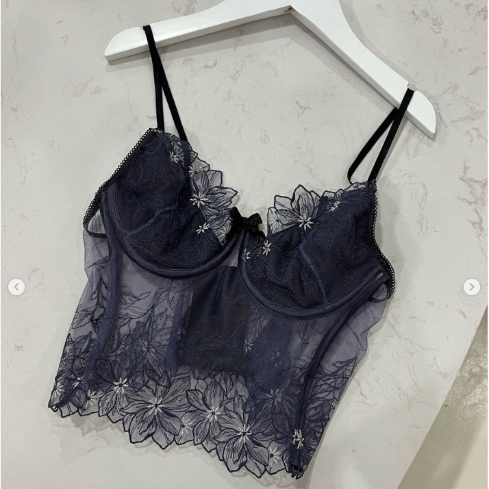 Vải lưới thêu, ren trang trí