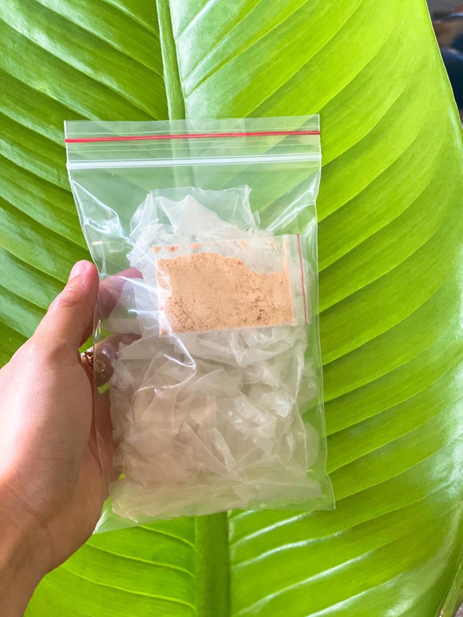 50 bịch Bánh tráng muối nhuyễn phơi sương Túi zip Tây Ninh SỈ