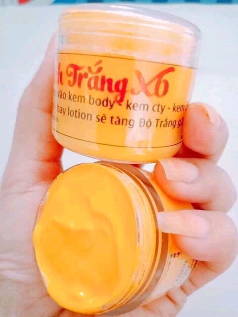 Kem kích tr.ắng X6 siêu mềm siêu mịn - Kem x6 - Kem duong trang