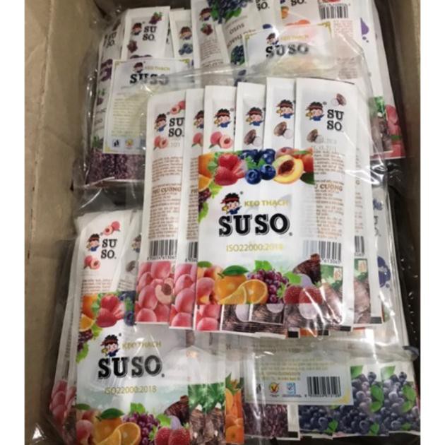 Gói 24 kẹo thạch suso thanh dài 800g