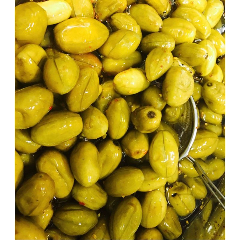 Trái Cà na ngâm đường phèn 500gr luôn nước 700gr