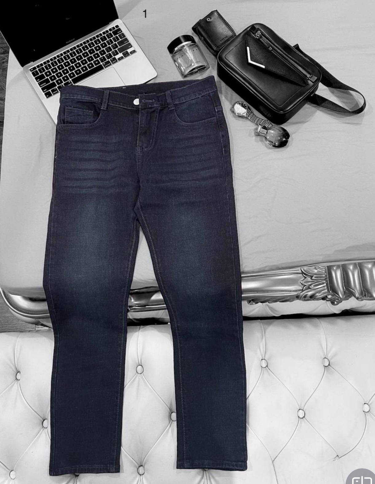 Quần jean nam CPG110 co giãn cao cấp quần bò nam khoá kéo nút gài chất lừ hàng mới về