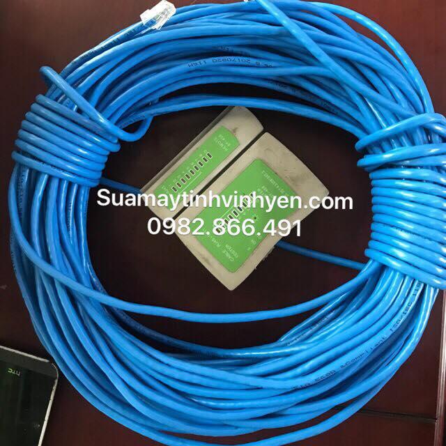 30m dây mạng bấm sẵn 2 đầu