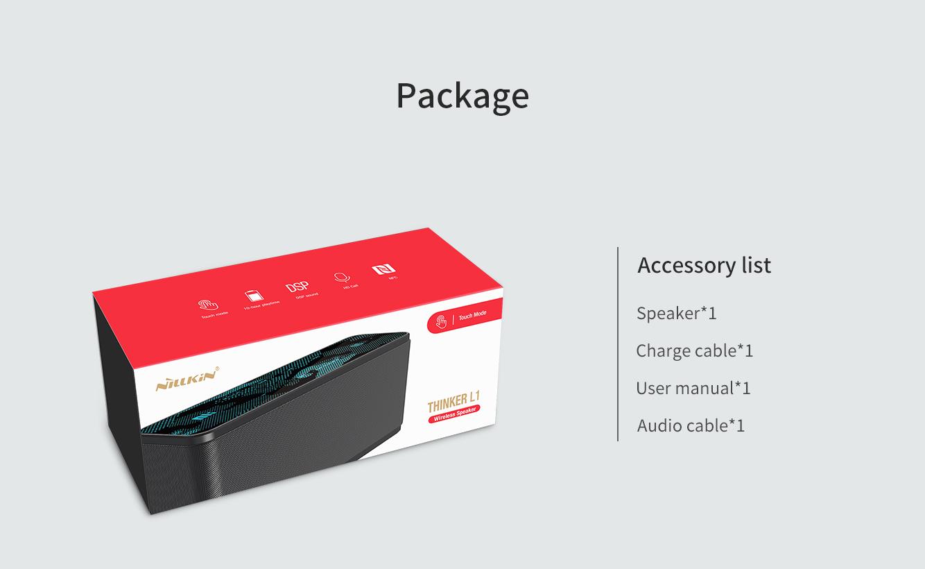 Loa không dây bluetooth Nillkin Thinker L1 wireless V5.0