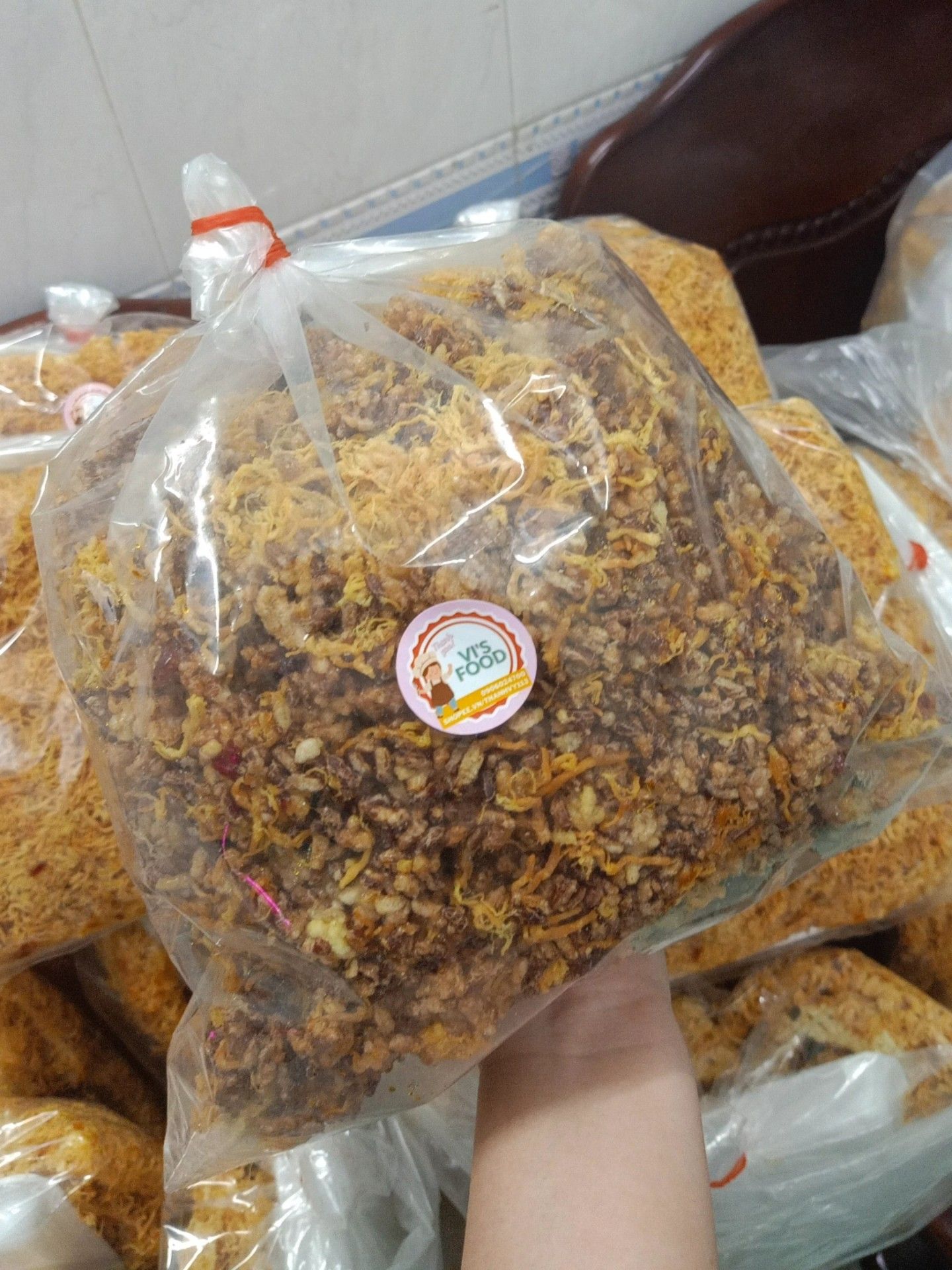 💟cơm cháy bể gạo lức chà bông 1kg💟